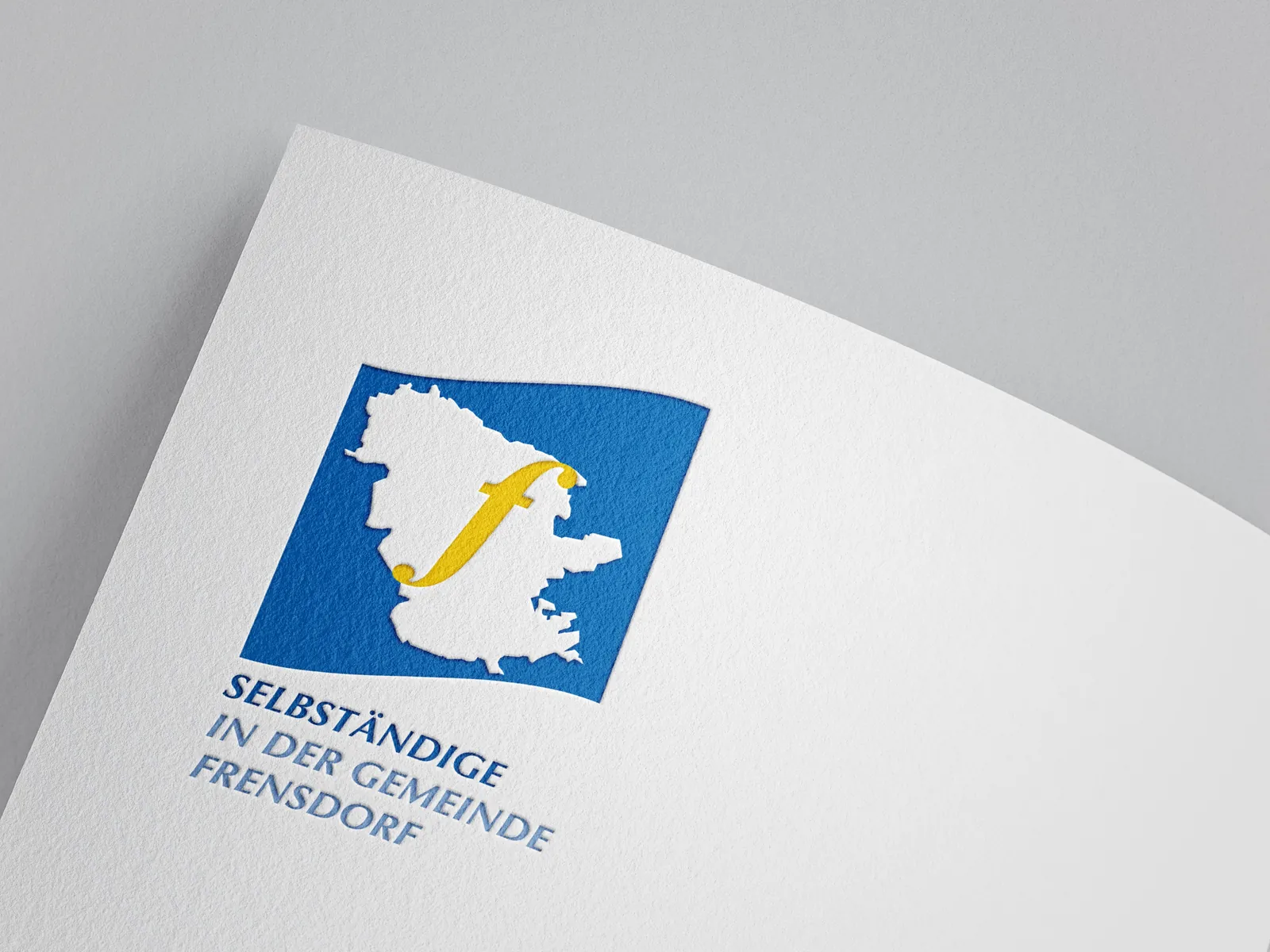 Logo auf Papier